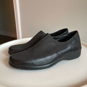 STONEFLY Climacontrol Black Leather Comfort Loafers Size EU42/US 10